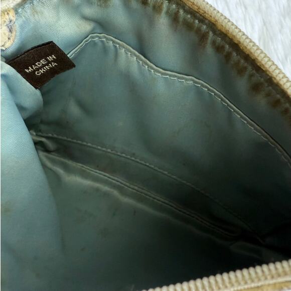 COACH Kristin Embossed Python Wristlet - Picture 3 of 9